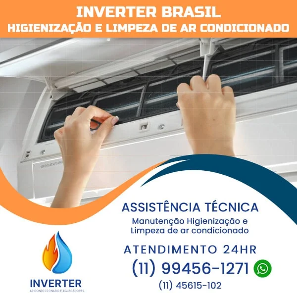 Higienização de ar condicionado Santana
