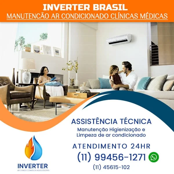 Manutenção ar condicionado clínicas médicas